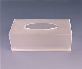亞克力磨砂紙巾盒 亞克力磨砂紙巾盒